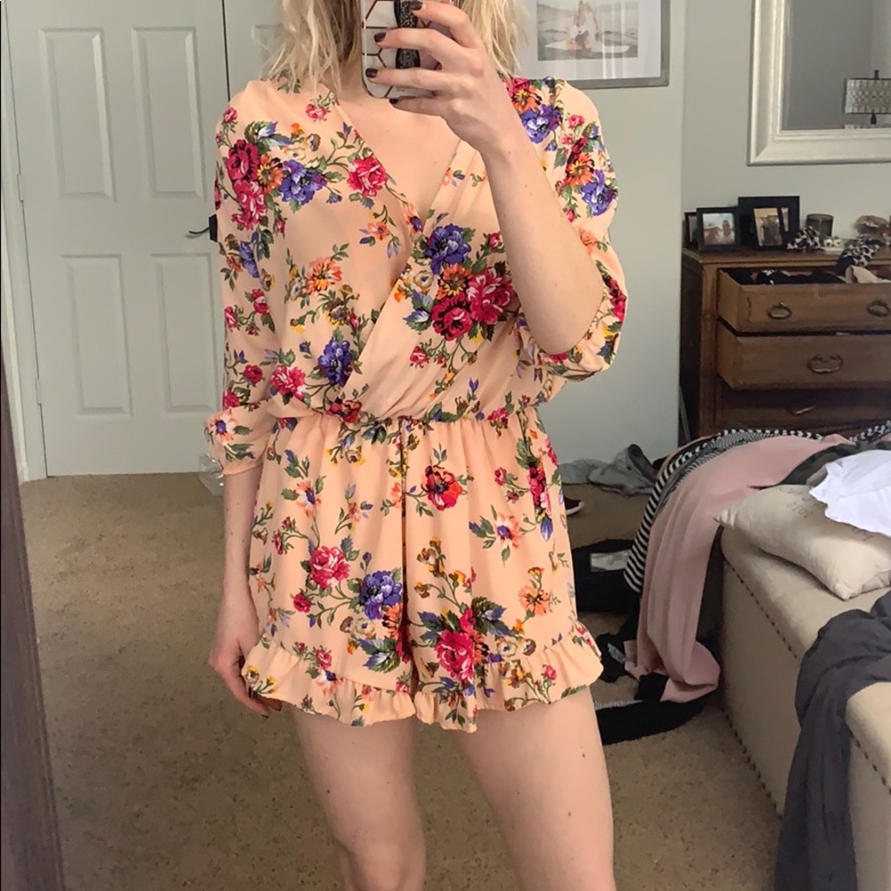 Flower romper